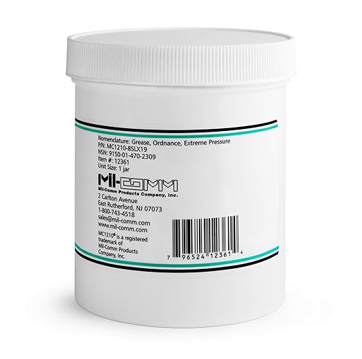 MC1210-8SLX19 Extreme Duty Grease 14 oz Jar NSN 9150-01-470-2309
