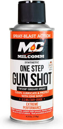 MIL-COMM One Step, Gunshot, Clean, Lubricate and Protect CLP Spray Clean Grease