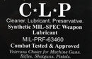 MIL-PRF-63460 CLP cleaning, Lubricating and preservation all and large calibre weapons meets (16 OZ Spray Bottle)