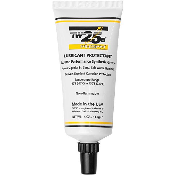 TW25B 4 OZ Tube Premium Firearm and Gun Grease- Synthetic Lubricant