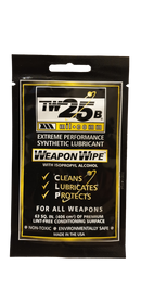 Gun Care pack of 5 Weapon Wipes Cleaning/Lubricating Disposable Cloths