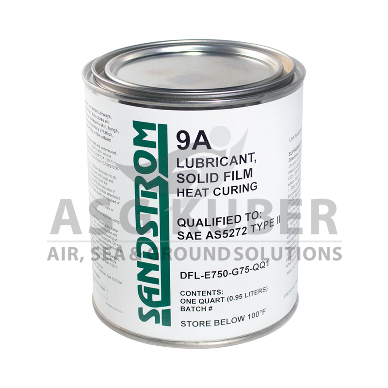 9A Solid Film Lubricant: Heat Cure E750 Molybdenum 1 Quarts